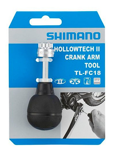 Llave con tapa de manivela Shimano Hollowtech Tl-Fc18