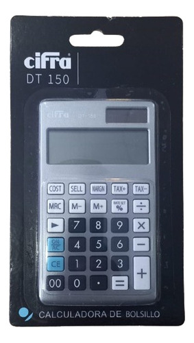 Calculadora De Bolsillo Cifra Dt-150