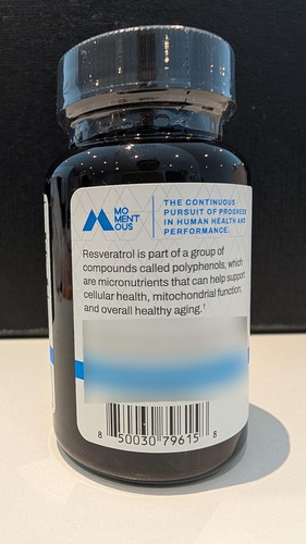 Resveratrol 450 Mg Trans-resveratrol Envejecimiento Saludabl Sabor