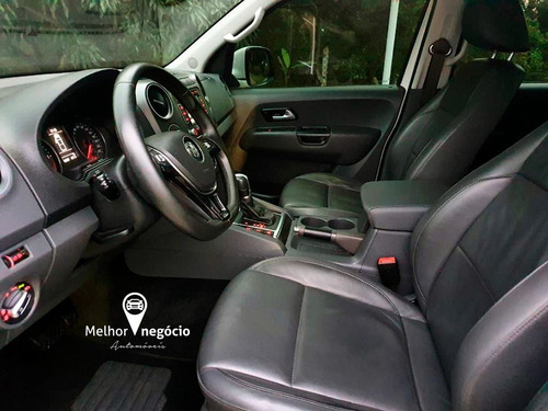 Imagem 8 de 15 de Volkswagen Amarok Highline Cd 2.0 Tdi Diesel Aut 2016 Branca