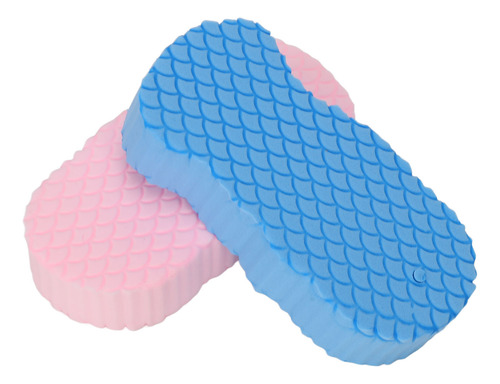 Esponja De Baño 3d, 2 Piezas, Exfoliante, Suave, De Alta Res
