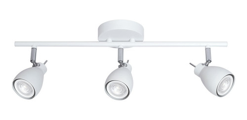 Aplique Spot Moderno Baño 3 Luces Blanco Apto Led Cancun Db