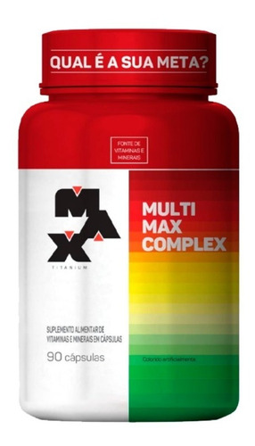 Multimax Complex - Max Titanium (90 Cápsulas)