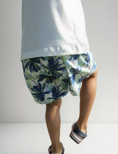 Short Niño Con Elástico 100% Algodón Alfonsino