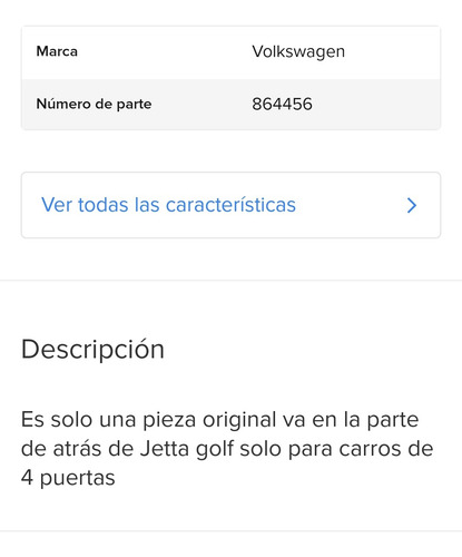 Pisa Alfombras Trasero De Jetta Golf A2 Original P 4 Puertas (Usado)
