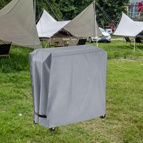 Rolling Cart Cover Commercial Easy To Install And Gray
