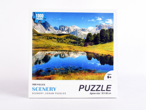 Imagen 1 de 7 de Puzzle Rompecabeza 1000 Piezas Montaña A020