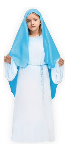 Disfraz Virgen Maria Clasico Niña