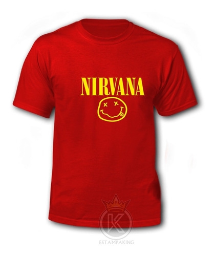 Polera Nirvana + Jockey Gorro - Rock - Musica -  Estampaking