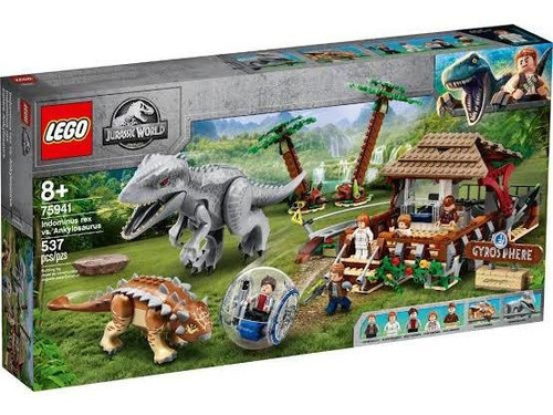 Kit Lego Jurassic Word Indominus Rex Vs. Ankylosaurus 75941