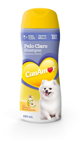 Shampoo Canamor Pelo Claro 230ml