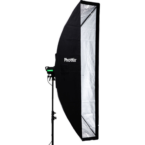 Imagen 3 de 8 de Soft Box Strip Grid Phottix Solas 40x180cm Montura Bowens