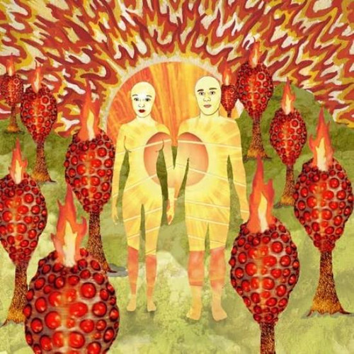 Of Montreal Sunlandic Twins (red/orange Swirl Vinyl) Lp X 2