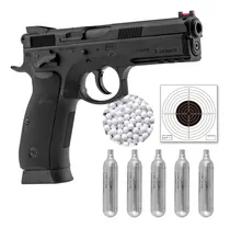 Comprar Pistola Aire Asg Co2 Shadow 6mm Balines 5 Co2 Gas Combo