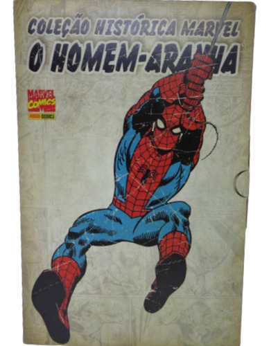Hq Coleção Histórica Marvel O Homem Aranha Volumes 1 Ao 4 + Box Panini (Usado)
