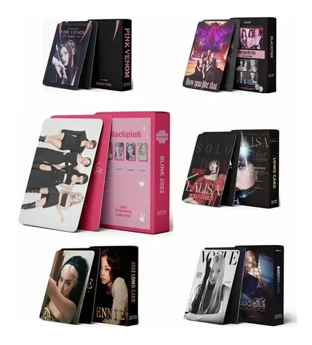 55 Photocards De Blackpink | Tarjetas Coleccionables De K-Pop | 88x56 Mm | Regalo Para Fans Del Octavo Aniversario