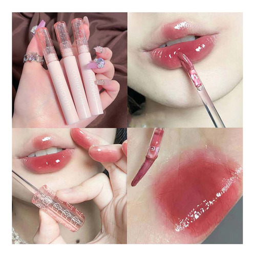 Lipgloss Ml Mini Hidratante Brillo De Labios Duradero Hidrat