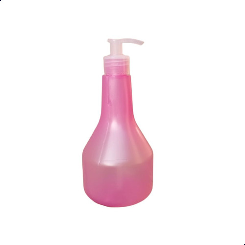 Saboneteira De Mesa Spray 500ml P/ Salão Cozinha Banheiro Cor Rosa