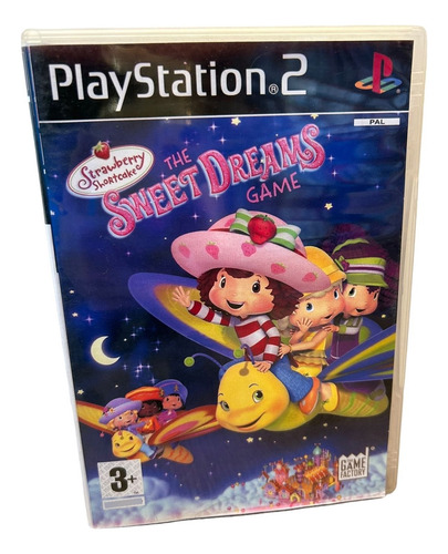 Strawberry Shortcake Play 2 Com Capa E Pôster Ps2