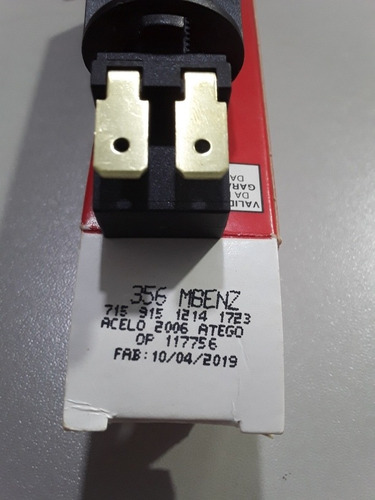 Interruptor De Luz De Freio Ecosport Fiesta Ka - 3rho356
