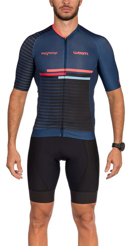 Camisa De Ciclismo Woom Supreme San Remo Masculina - 2023