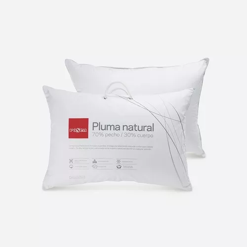 Almohada Pluma Natural 25% Pecho