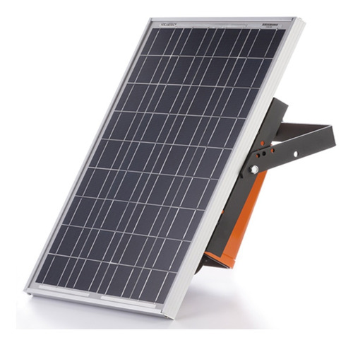 Imagen 9 de 10 de Panel Solar 60km Para Cercos Compacto 20w Con Batería Valls