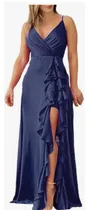 Comprar Vestido De Fiesta Azul Mujer Rue De La Paix Talla Unica