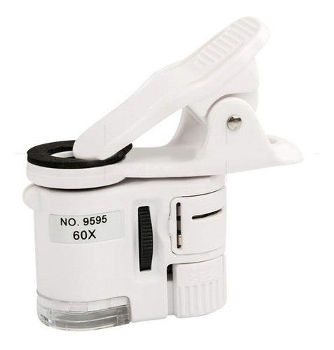 Lupa Microscopio Cultivo Floracion Portátil 60x Luz Led Uv