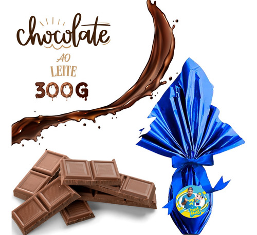 Ovo De Páscoa Luccas Neto 14 Frases Chocolate Ao Leite 300g