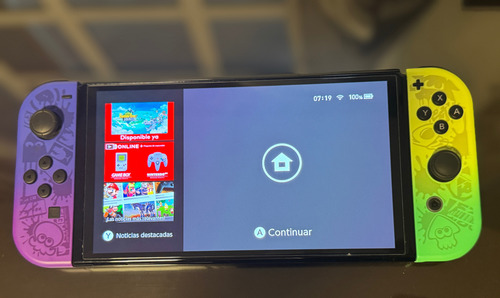 Nintendo Switch Oled Splatoon 3 Edition Blanco (Usado)