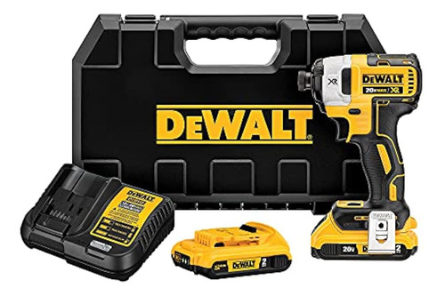 Juego De Atornillador De Impacto Dewalt 20v Max Xr, Sin Esco