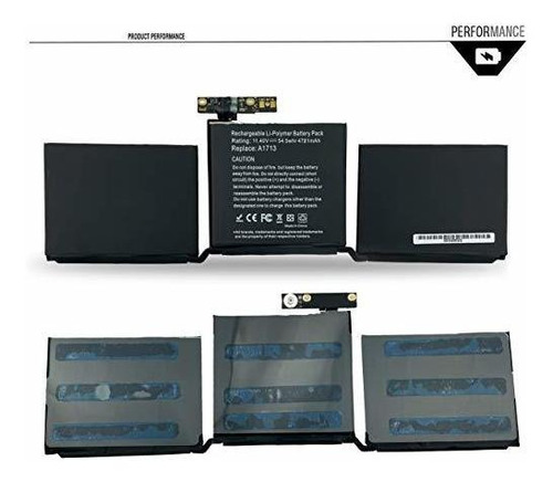 Imagen 4 de 5 de Emaks A1713 - Batería Para Apple Macbook Pro 13 A1708 (fin
