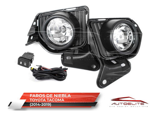 Kit Faros Niebla Toyota Hiace 2014 15 2016 2017 2018 2019
