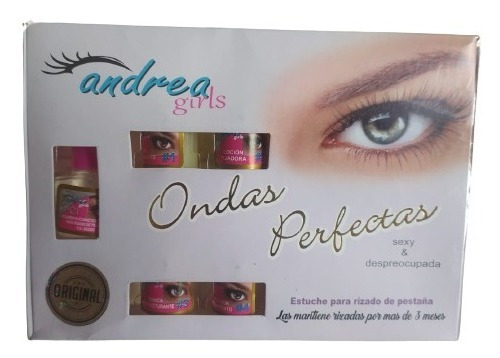 Kit Rizado De Pestañas Andrea Girls Ondas Perfectas