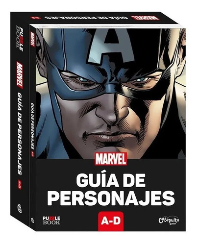Puzzle 300 Piezas + Libro Capitan America - Marvel