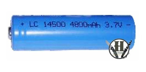 Bateria Recargable Modelo 14500 1200 Mah 3.7v Li-ion