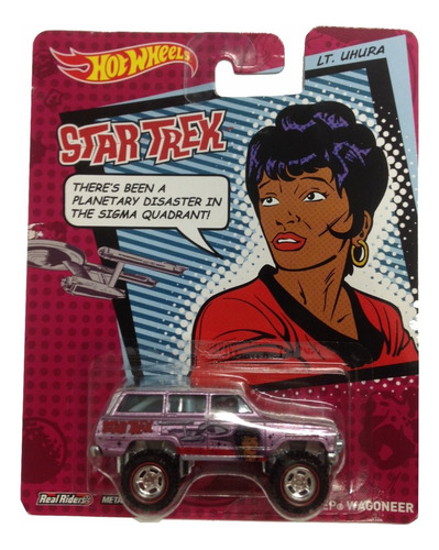 Hot Wheels Premium Star Trek Classic Series Lt. Uhura 1:64