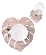 Comprar Plato De Sitio + Posavaso Monstera X8