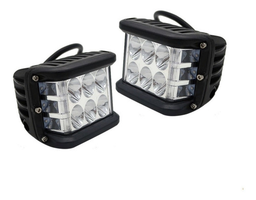 Imagen 2 de 4 de Faro Led 4 Pulgadas 36w Estrobo Ip67 9/32v Colores Xtreme