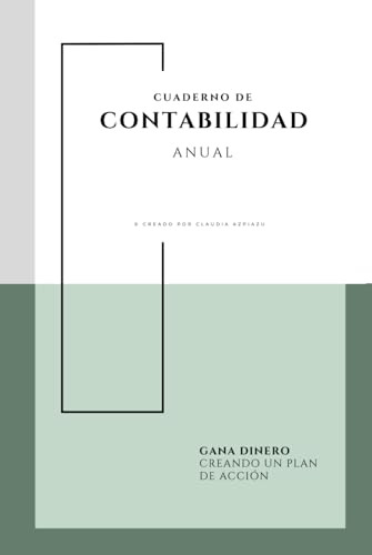 Cuaderno De Contabilidad: Libro De Cuentas Anual - Registra