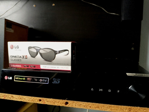 Smart Tv LG 3d 42 Polegadas + Home Theater Blue Ray 3d