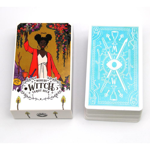 Deck Do Jogo De Cartas Modern Witch Tarot (versão Inglesa)