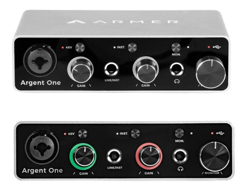 Interfaz de audio Armer Red One Scarlett Type 2i2