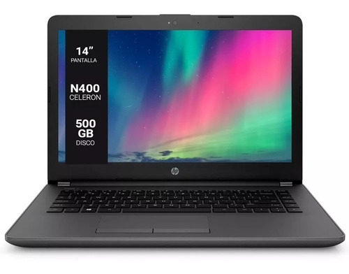 Notebook Hp G6 240 Celeron 3xu15lt 14 4gb 500gb Dos Martinez