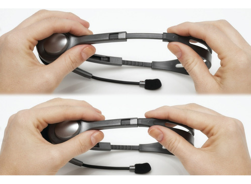 Auriculares Con Mic Multidispositivo H111 Headset Logitech Color Negro