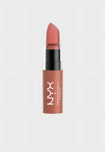 Lápiz Labial Nyx Cosmetics Con Acabado Satinado Color Root Beer Float Bls17