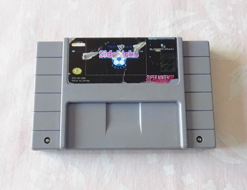 Tony Meola Sidekicks Soccer Juego Original Super Nintendo