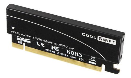 Adaptador Nvme M.2 A Pcie Pci Express X16 A M2 Expansión