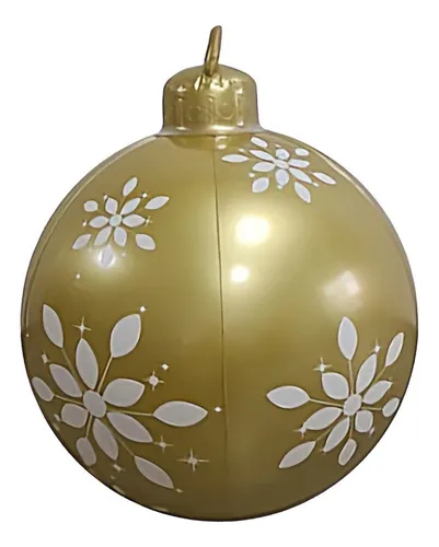 Conjunto Esferas Navidenas Gigantes, Inflables, Exterior, Pe